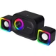 Акустична система 2.1 XTRIKE ME SK-502, 11Вт LED USB+3,5мм чорна - изображение 2