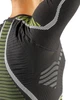 Термофутболка з довгим рукавом чоловіча Accapi HealthPower, Black/Lime, XS/S - зображення 4