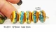 Набір скляних намистин № 12011 ISTA Lampwork - зображення 2