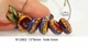 Набір скляних намистин № 12002 ISTA Lampwork - зображення 2