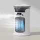 Портативный мини-кондиционер Spray Air Cooler LY-940 с USB-питанием увлажнением воздуха и распылением воды настольный охладитель - изображение 1