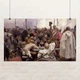 Постер Запорожці пишуть листа турецькому султанові, Ілля Рєпін, Ilya Repin, A3 25×42 см (id3423) - зображення 1