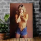 Інтер'єрна картина Саманта Фокс, Samantha Fox, модель 80-х, 42×28 см (id3847) - зображення 1