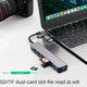 Универсальный USB 3.0 хаб + кардридер + звуковая карта SmartGo 8в1 - изображение 6