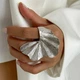 Каблучка-листок Honey Fashion Accessories сріблястий (12-20) - изображение 2