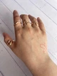 Набір каблучок Honey Fashion Accessories золотистий (12-242) - изображение 6