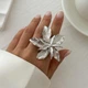 Каблучка квітка Honey Fashion Accessories сріблястий (12-145) - изображение 2