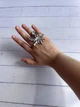 Каблучка квітка Honey Fashion Accessories сріблястий (12-145) - изображение 7