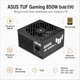 Блок живлення ASUS TUF Gaming 850W Gold EVO ATX вентилятор 135 мм Black (90YE00SA-B0NA00) - зображення 1