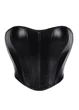 Корсет женский эко-кожа с шнуровкой G&N Черный 21421 2XL (укр 50-52) - изображение 1