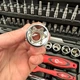 Набор инструментов Intertool 108 единиц для ремонта авто профессиональный кейс с трещотками Cr-V сталь 1/2 и 1/4 дюйма 4-32 мм - изображение 9