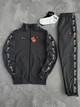 Весняно-осінньо-літній Костюм Ellesse, чоловічий, кофта-штани лампас, графіт, розмір XXL - изображение 3
