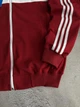 Весняно-осінньо-літній Спортивний костюм Adidas, чоловічий, кофта-штани, червоний, розмір XL - изображение 7