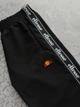 Весняно-осінньо-літній Костюм Ellesse, чоловічий, кофта-штани лампас, чорний, розмір XXL - изображение 7