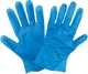Рукавички TPE (термопластичний еластомер) Помічниця Supreme сині М 10 шт одноразові господарські - зображення 2