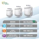 Подгузники взрослые Evony(4) 9капель Extra Large размер 4 (120-170 см), 30 шт 8690536849185 - изображение 3