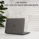 Чехол Upex Hard Shell для MacBook Air 15.3 M2 | M3 | M4 (2023-2025) Grey (UP2343) - изображение 3