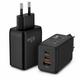 Зарядний пристрій GaN4 65W USB-C PD 3.0; PPS 3.3 USB-A QC3.0 - изображение 4
