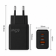 Зарядний пристрій GaN4 65W USB-C PD 3.0; PPS 3.3 USB-A QC3.0 - изображение 5