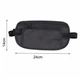 Дорожная поясная сумка под одежду для путешествий и туризма Waist Bag тонкая незаметная сумка-бананка на пояс для скрытого ношения смартфона / телефона / денег / ключей / паспорта, черная (104310855) - изображение 9