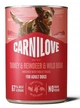 Влажный корм для собак с индейкой, олениной и кабаном Carnilove Turkey & Reindeer & Wildboar, 400 гр - изображение 1