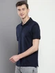 Поло длинное мужское Calvin Klein 833415780 2XL Синее (1161224645) - изображение 5