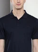 Поло длинное мужское Calvin Klein 833415780 2XL Синее (1161224645) - изображение 6