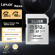 Карта памяти Lexar SD U3 V30 объемом 512 ГБ — высокоскоростная SD-карта для камер Canon, Sony, Fuji, Nikon. Скорость чтения 205 МБ/с, скорость записи 140 МБ/с, запись 4K Ultra HD, серебристый цвет. - изображение 4