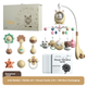 Подарункова коробка Xinge Newborn Welcome High-End, дитячі іграшки, дзвіночок для ліжка, прорізувач для зубів, брязкальце, музичні іграшки, подарунок для дитини на повний місяць - зображення 12