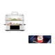 Пароварка Morphy Richards MR1158 електрична з таймером та підігрівом, 12 л, біла - зображення 3