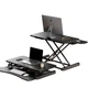 JD Original Lingdong Adjustable standing desk, офісний стіл з регульованою висотою, складний письмовий стіл з подвійними дошками, білий - зображення 3