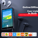 MP3-плеер Aigo AN86 на Android 13 с Wi-Fi и камерой, 4/128 ГБ, экран 5 дюймов - изображение 10