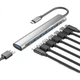 USB-хаб Youlianxing Type-C на 8 портов USB 3.0 высокоскоростной, для ноутбуков Huawei и Xiaomi - изображение 3