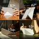 Чехол PITAKA для iPad Pro 2026 и iPad Air 8/7, тонкий, с магнитной застежкой и держателем для стилуса, с подставкой и защитой от изгиба, 12.9 дюймов, синий - изображение 5