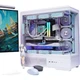 Корпус Aigo Starry Sky ATX белый с панорамным стеклом под водяное охлаждение 360 мм - изображение 2