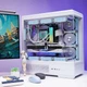 Корпус Aigo Starry Sky ATX белый с панорамным стеклом под водяное охлаждение 360 мм - изображение 5