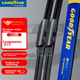 Щетки стеклоочистителя Goodyear Zero Run C11 бескаркасные U-образные, передний комплект, для моделей 2021-2024 - изображение 4