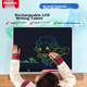 Newsmy 20-дюймовий барвистий акумуляторний молодіжний РК-дисплей з великим екраном, електронна дошка для письма, дитяча дошка для малювання, офісний планшет для письма для хлопчиків та дівчаток, подарунок на День народження дітей, рожевий - зображення 4
