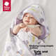 Пеленка-одеяло Babycare из хлопка 4-слойная для новорожденных, 90х90 см, светло-серая - изображение 5