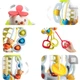 Игрушка Babycare медвежонок-каталка на веревочке для детей от 6 месяцев - изображение 3