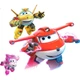 AULDEY Super Wings Детская игрушка-трансформер, робот с голосовыми и световыми эффектами, супер-аксессуар, подарок на день рождения для Цзинь Сяочжи. - изображение 2