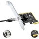 Проводова мережева карта CUDY 1G PCI-E для настільного комп'ютера-сервера, вбудована високошвидкісна мережа Ethernet, сумісна з системами Windows XP та вище/Linux - зображення 2