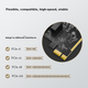Проводова мережева карта CUDY 1G PCI-E для настільного комп'ютера-сервера, вбудована високошвидкісна мережа Ethernet, сумісна з системами Windows XP та вище/Linux - зображення 7