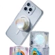 PopSockets [Finger Treasure] Подставка для телефона PopSockets Bubble, выдвижной кронштейн с защитой от падения и клейкой основой, для ледяной поверхности - изображение 3