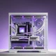 Корпус для ігрового настільного комп'ютера Aigo Starry Sky White, материнська плата ATX, підтримує водяне охолодження 360 мм, дизайн з лівим та правим відсіками, сумісний з відеокартою 5090 - изображение 8