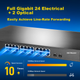 Коммутатор управляемый Xilivision SR-SG2226F 24 порта Gigabit и 2 SFP, VLAN, мониторинг - изображение 6