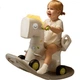 Качалка Babycare 6 в 1 деревянная в виде лошадки, фиолетовая - изображение 1