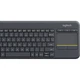 Клавиатура Logitech K400 Plus с сенсорным управлением Wireless Black - изображение 3