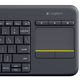Клавиатура Logitech K400 Plus с сенсорным управлением Wireless Black - изображение 4