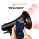 Мегафон Aiguozhe A58 беспроводной портативный с Bluetooth, слотом для TF-карты и USB, с двумя аккумуляторами - изображение 12